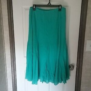 Lark Lane Size 14 Teal Skirt